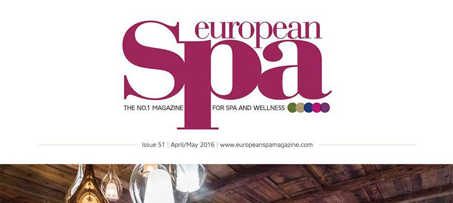 European Spa magazine on THE WELL SPA